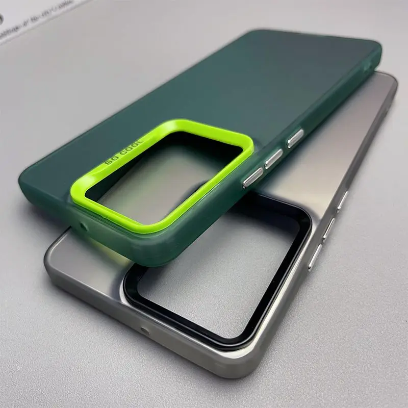 Luxury Metallic Aurora Skin Matte Phone Case Cover