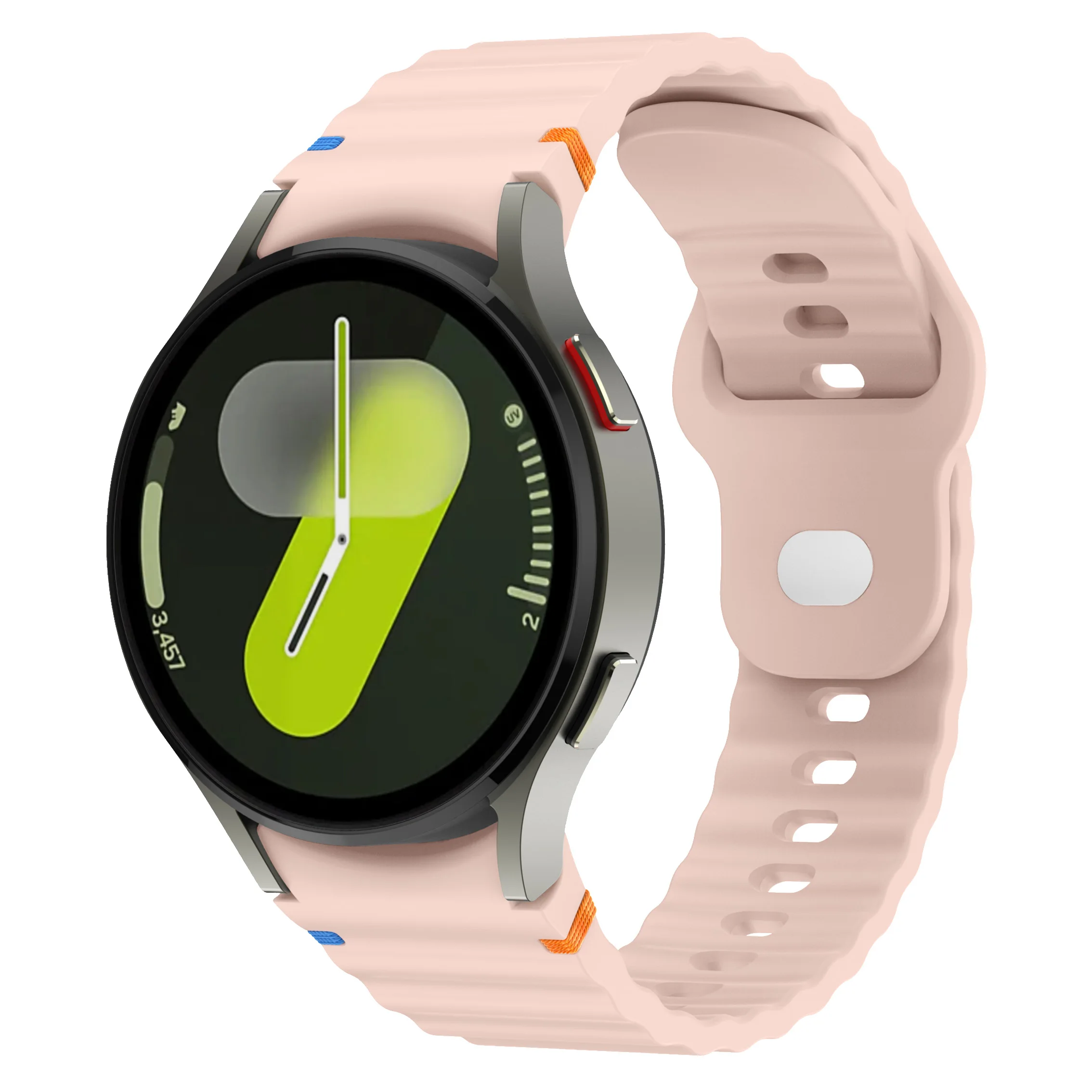 Seamless Silicone Bracelet for Galaxy Watches - Universal Fit