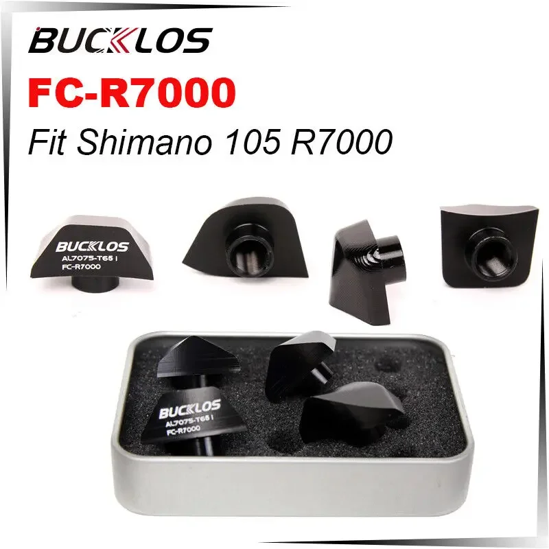 BUCKLOS CNC Chainring Bolts 7075AL Chainwheel Screws Nuts for FC-R7000 FC-R8000 RC-R9100 Crank Bolt Fit105 Ultegra DURA-ACE