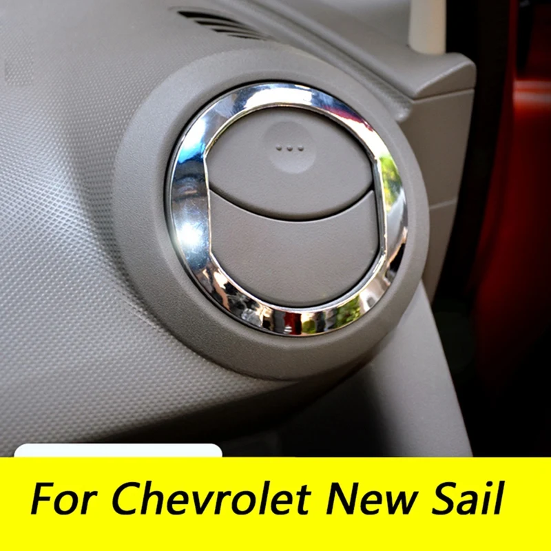 Car air conditioner trim strips Car Air Outlet Conditioning Cover Frame for Chevrolet Sail