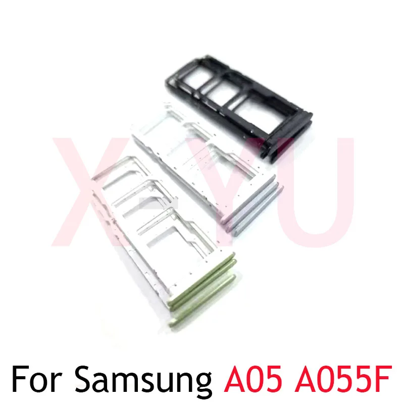 

10PCS For Samsung Galaxy A05 A05S A055F A057F SIM Card Tray Slot Holder Adapter Socket Single Dual Reader Socket