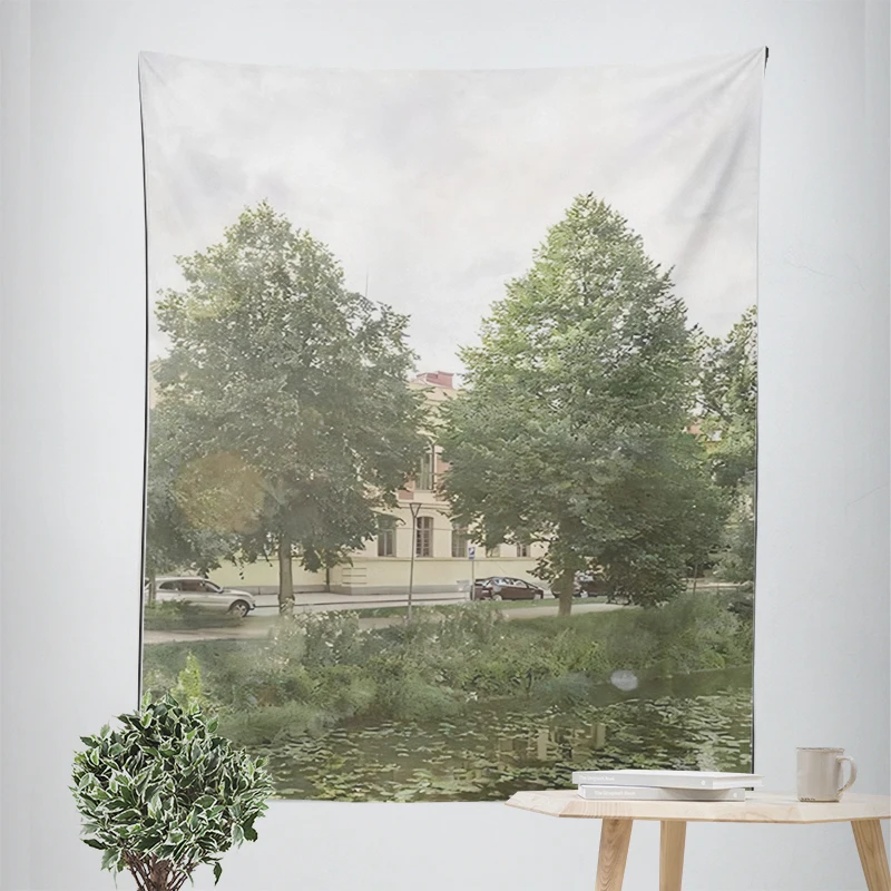 Home decorations room decor wall tapestry aesthetic bedroom aesthetic wall art large fabric tapestry