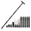 CEOI GWOK Hiking Stick Trekking Poles Ergonomic T Straight Handles Adjustable Multifunction Hiking Accessories Walking Sticks 4