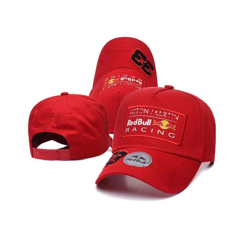 4-color Red Bull sports cap embroidered 33 Red Bull baseball cap 4-color Red Bull sports cap embroidered 33 Red Bull baseball cap
