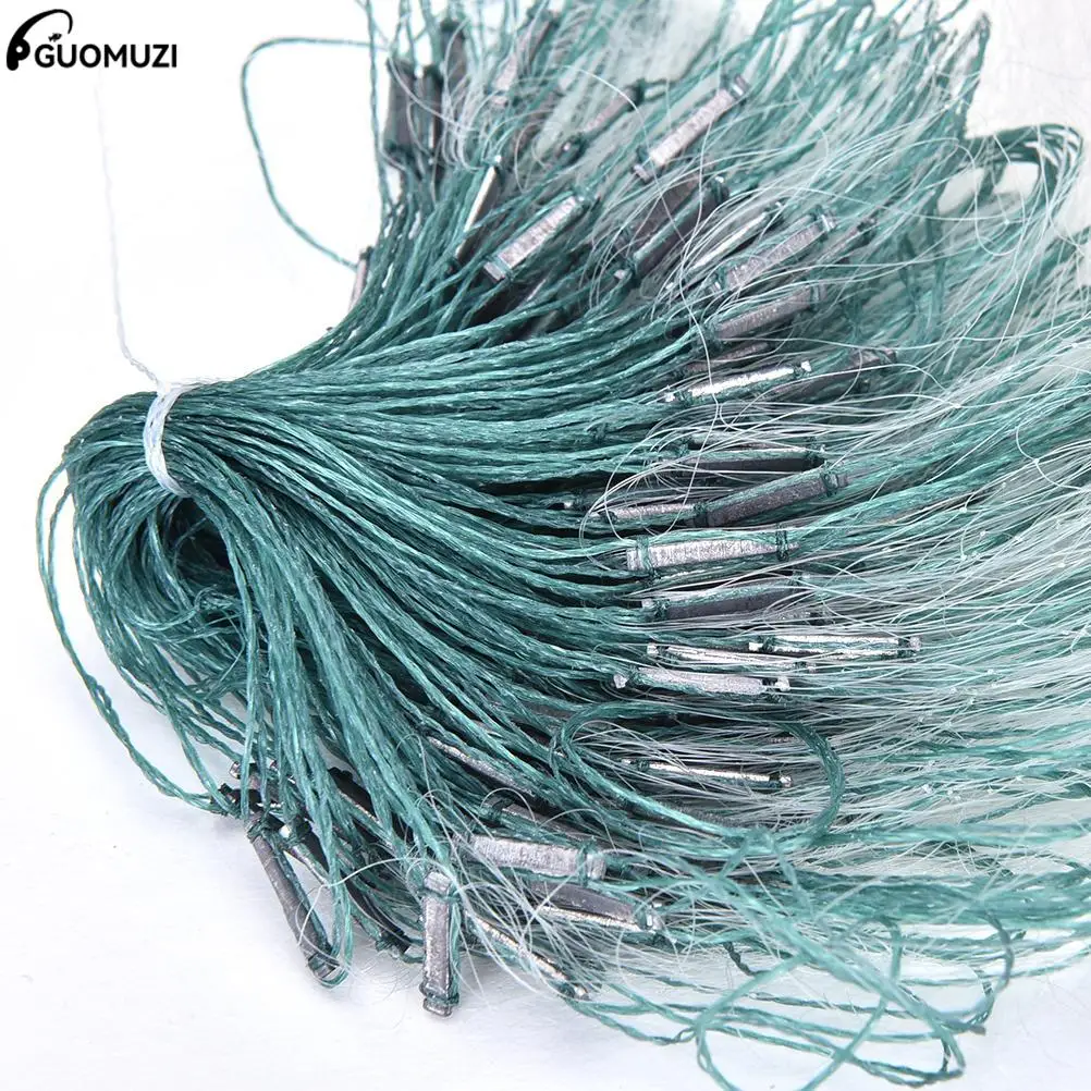 1pc 3 Layers Monofilament Gill Fishing Net with Float Fish Trap 25m Accessory Tools fishing net,fishing traps