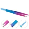 Stainless Steel Eyebrow Tweezers Clip for Tools Beauty Accessories Women Trimming 4