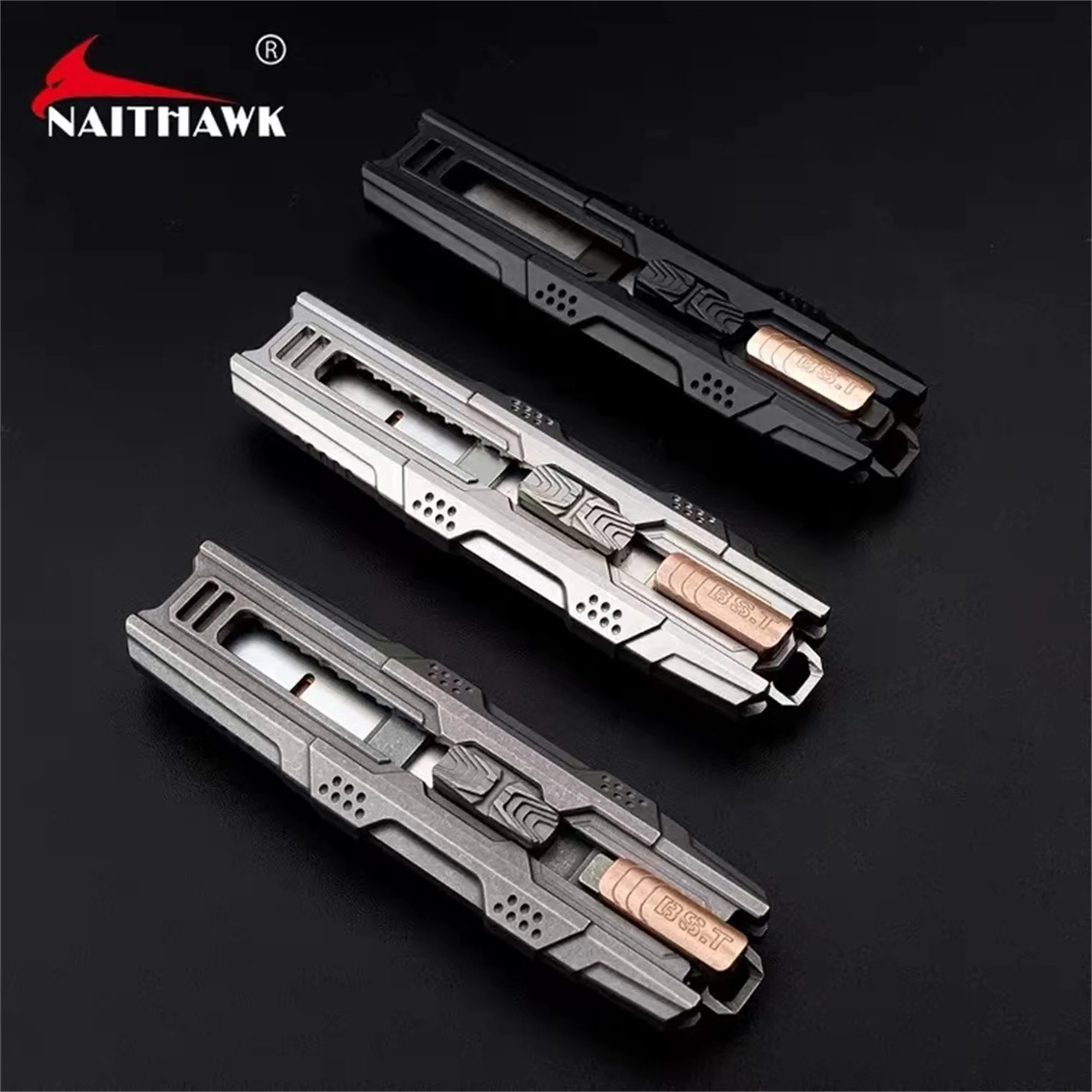 Naithawk Et3 Titanium Alloy Quick Release Knife Edc Utility Knives