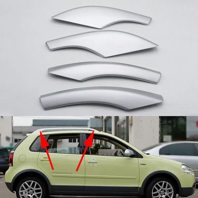 Auto Roof Luggage Rack Guard Cover Cap Shell For Vw Cross Polo 2007