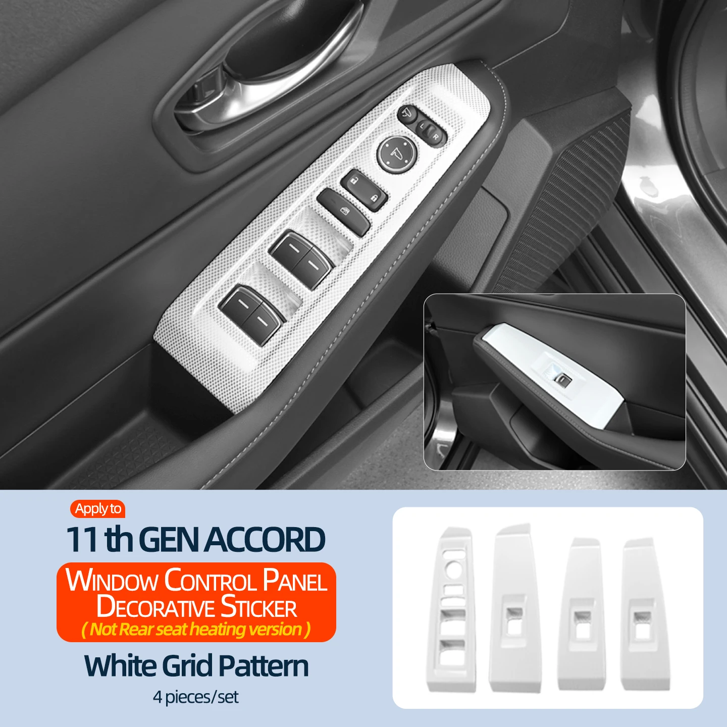 White Grid Pattern
