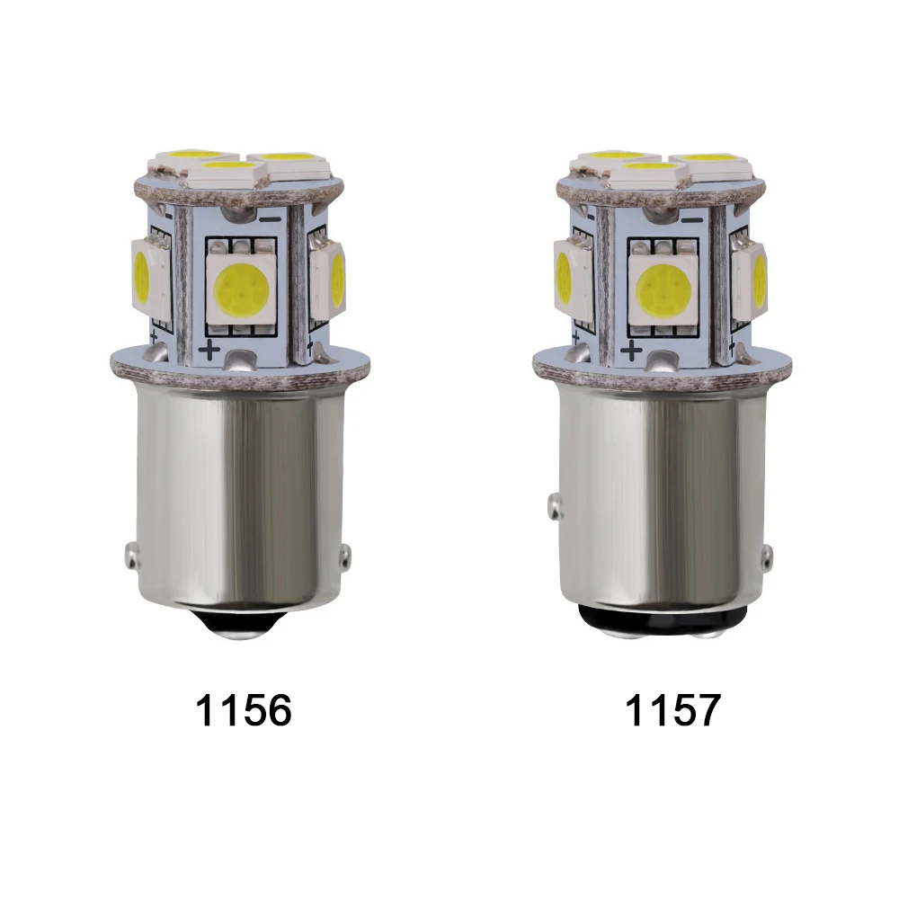 NSXINQI  õ 극ũ   LED , ڵ Ʈ 1156 BA15S P21W 1157 BAY15D P21/5W, 24V 5050 8SMD, 10 