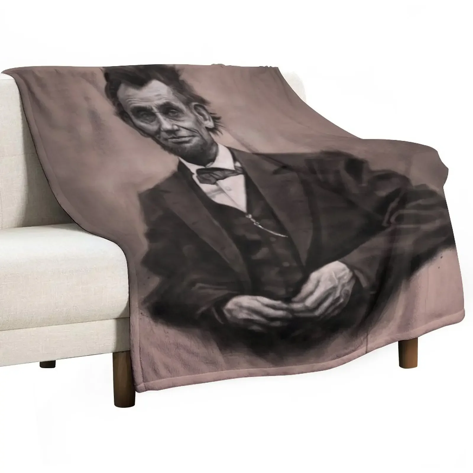 

Abraham Lincoln Throw Blanket Large Sleeping Bag Fashion Sofas Sofa Throw Blankets