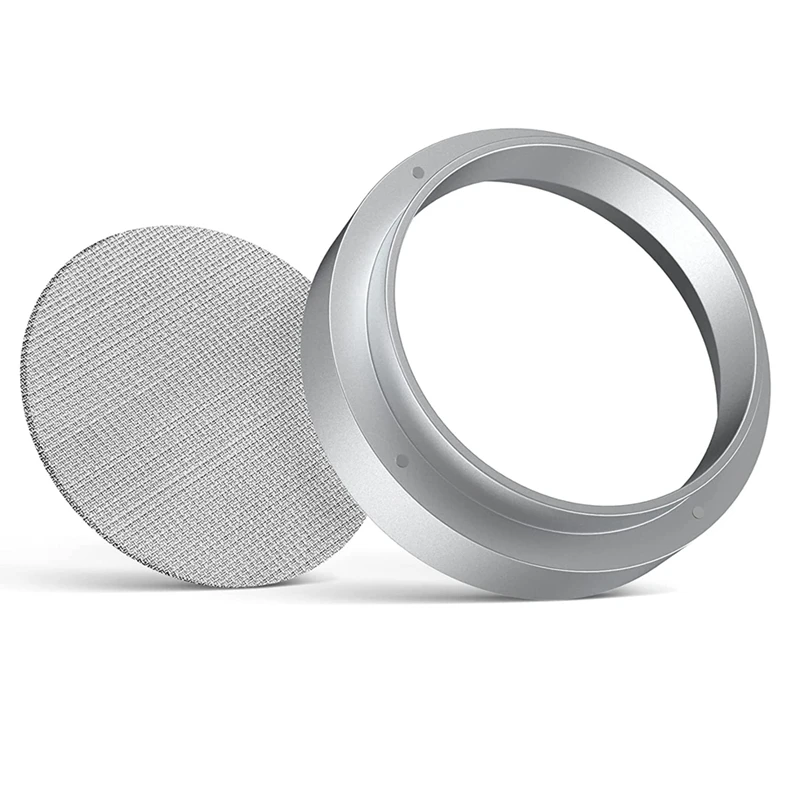 

51Mm Coffee Dosing Ring Aluminum Coffee Dosing Ring Intelligent Dosing Ring With Puck Screen