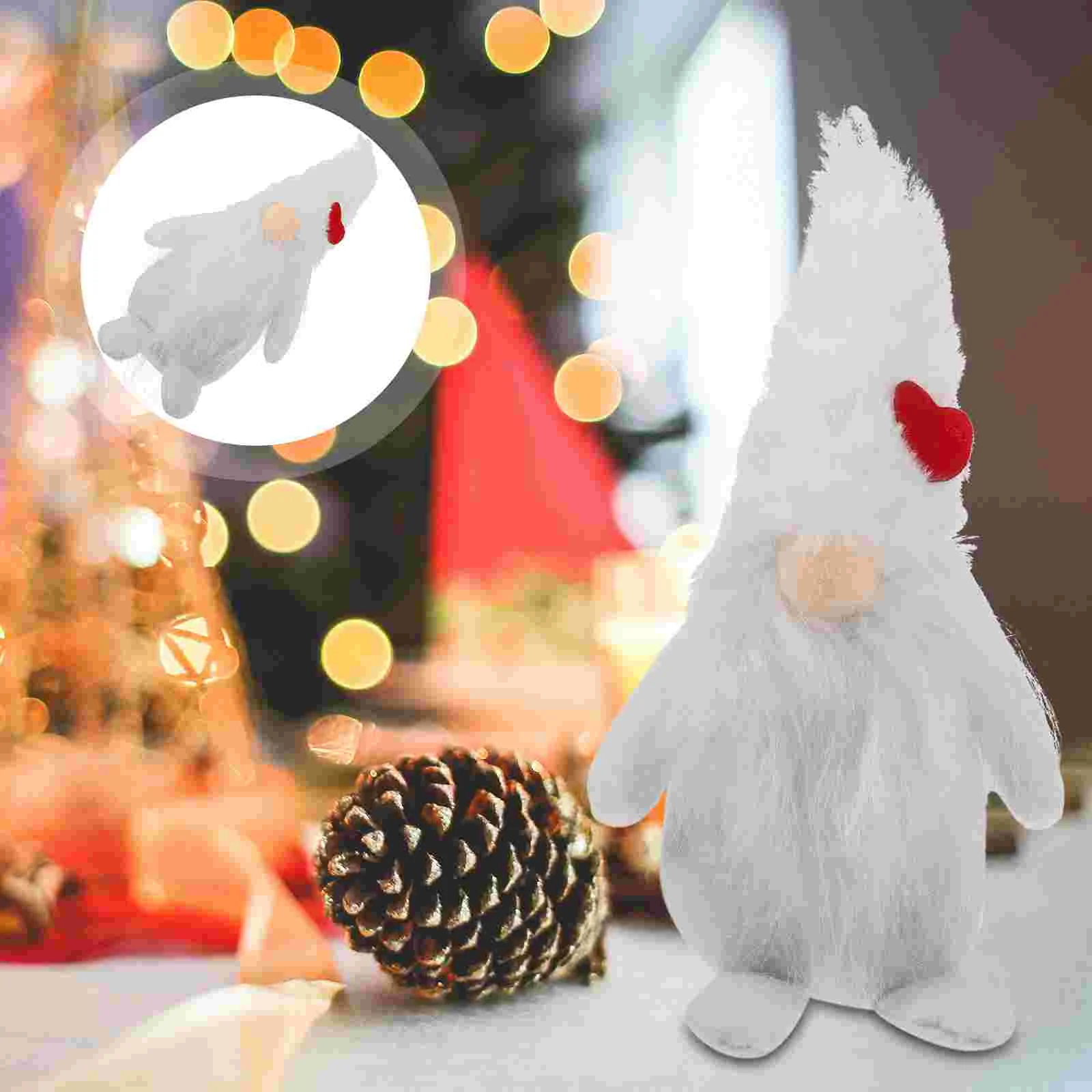

Faceless Gnome Centerpieces Wedding Decorations for Ceremony Xmas Party Ornament Filling