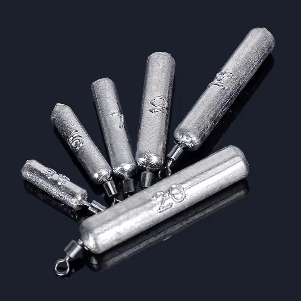 Precision Casting Fishing Sinkers - Assorted Weights (5-Pack)