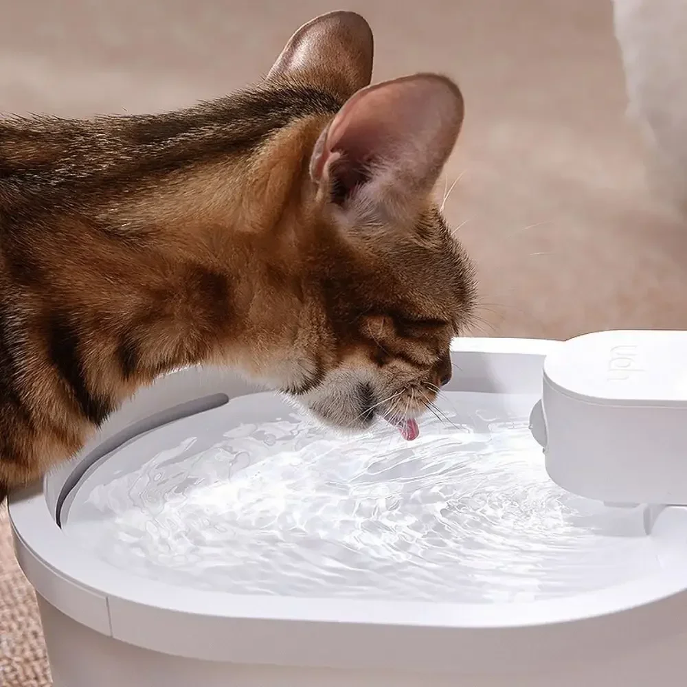 

Питьевой фонтан, беспроводная комнатная Полезная Автоматическая фотография воды для домашних животных