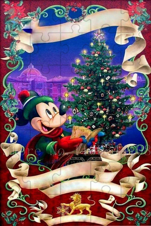 Quebra Cabeça Ravensburger Disney Christmas - Natal - 19553