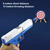Toy Pistol Soft Bullet Toy Guns M1911 Shell Ejected Foam Darts Blaster Manual Airsoft Weapon with Silencer For Kids Adults 2