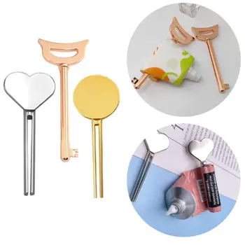 골드 로즈 골드 치약 디펜서 실버 금속 튜브 압착기, 욕실 도구