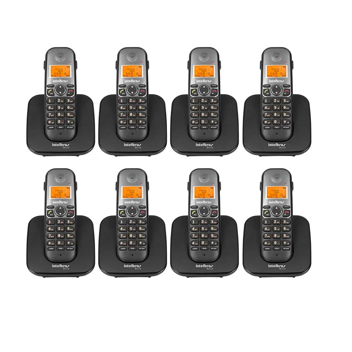 Teléfono inalámbrico DECT 6.0 manos libres TS 5120 Intelbras