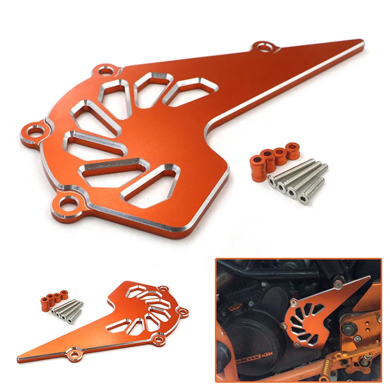

Suitable Motorcycle For KTM DUKE125 200 Modified Chain Box Cover Front Sprocket Chain Protective Cover Decoration Cover