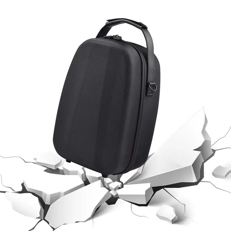 

EVA Suitcase VR Accessories Zipper Storage Bag Handle Waterproof Travel Anti-fall Carrying Case Compatible For PlayStation Vr 2