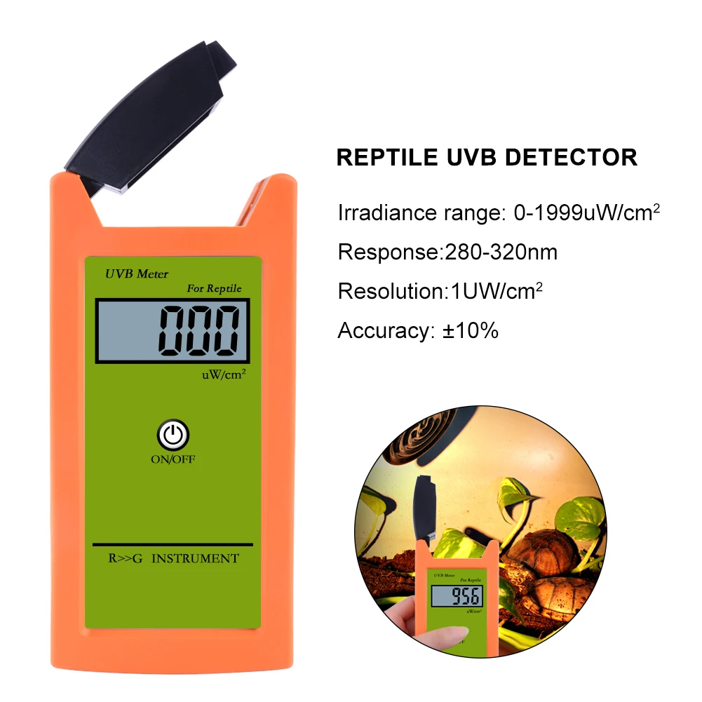 UVB Detector High Accuracy UV Radiometers Instant Reading Phototherapy