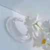 New Big Transparent Resin Acrylic Cuff Open Bangles For Women Charm Irregular Moon Bracelets Indian Party Hyperbole Jewelry Gift 3