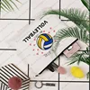 1 pc just a girl who love Volleyball pattern Makeup Bag,Makeup Bag for Teen Girls Sister Birthday Gift IdeasTeen Gifts 4