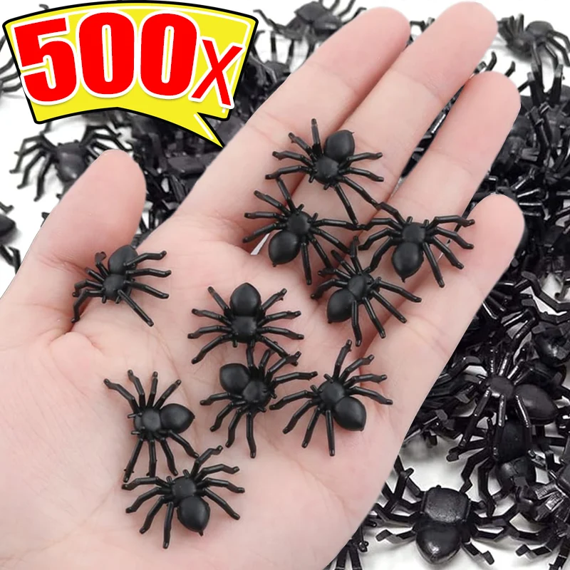 Ara-as-negras-falsas-para-decoraci-n-de-Halloween-Ara-a-de-terror ...