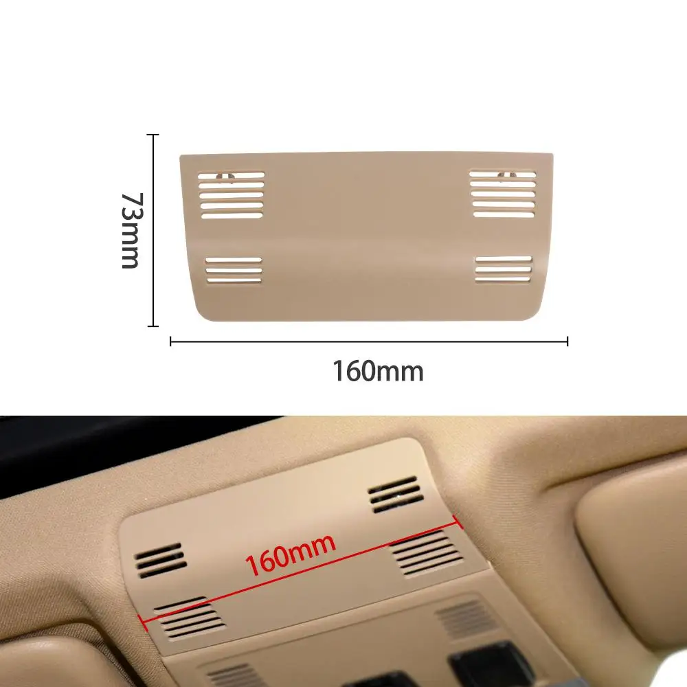 For BMW X1 3Series E84 E91 Roof Reading Lamp Cover Sunroof witch Control panel Rear Cover Dome lamp Decorative car sunroof cover