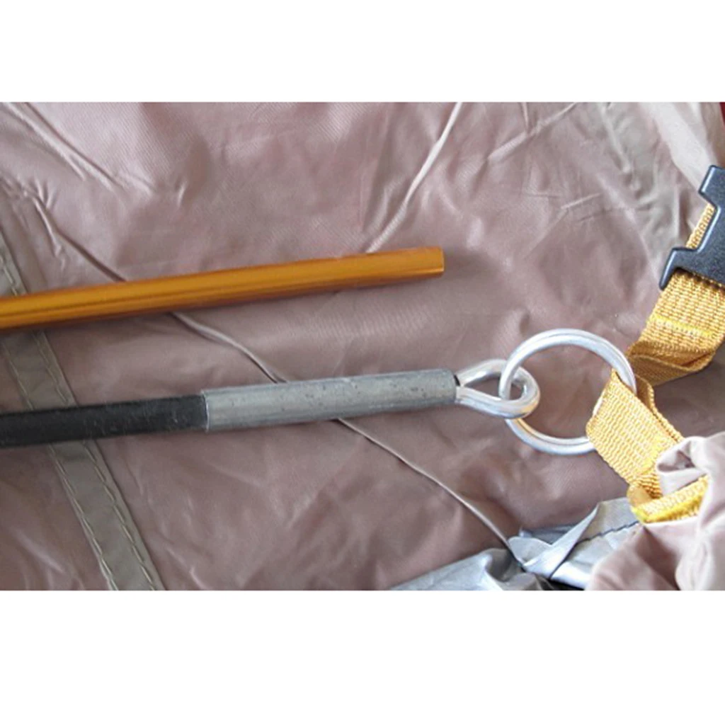 30 Clip Fissaggio Per Palo Tenda Tipo C In PVC – Adatte Per Aste 8,5-9,5 Mm, Campeggio E Telo Da Sole