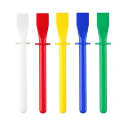Durable PP Leather Glue Spreader for DIY Handcrafts and Home Projects (Yellow - 1PC)