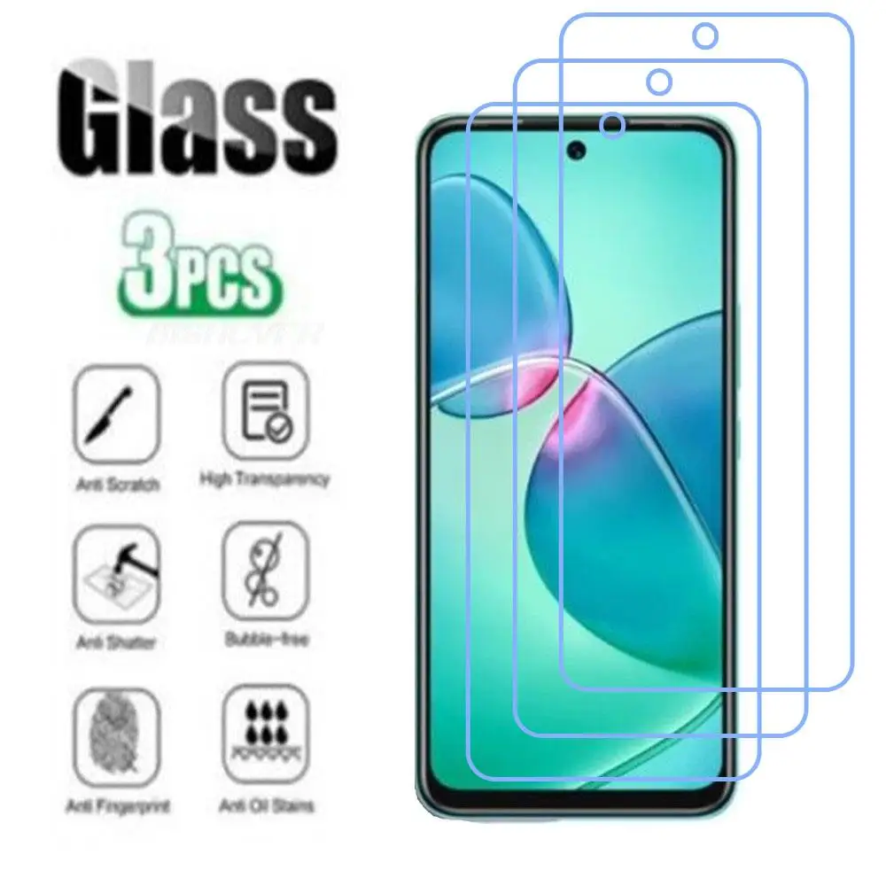 9H Protective Tempered Glass For Infinix Hot 12 Play 6.82