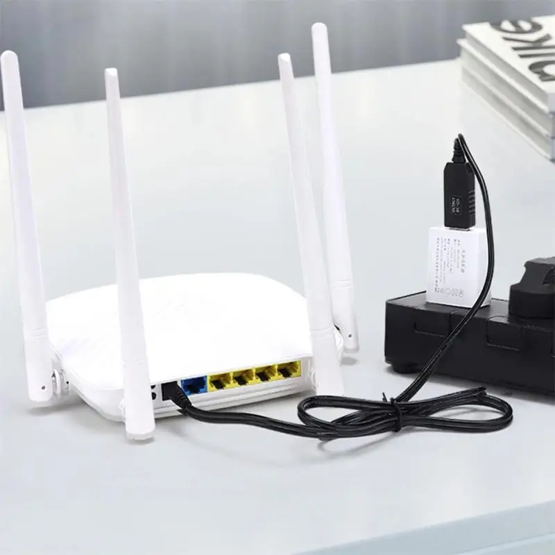 

USB-кабель-переходник с 5 в пост. Тока на 9 В/12 в пост. Тока, 2,1x5,5 мм
