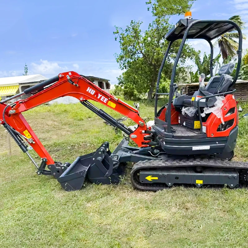 Mini-Hydraulik-Raupenbagger, zertifiziert von unserer chinesischen Fabrik. Geeignet für den Heimgebrauch, die Landwirtschaft und kundenspezifische Anwendungen.