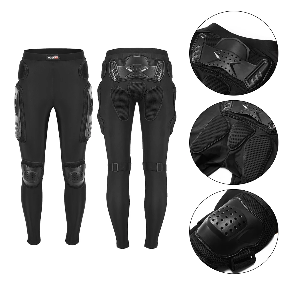 WOSAWE Motorcycle Jackets Men Riding Motocross Racing Vest Windproof Motorbike Safety Clothing Protection Suit