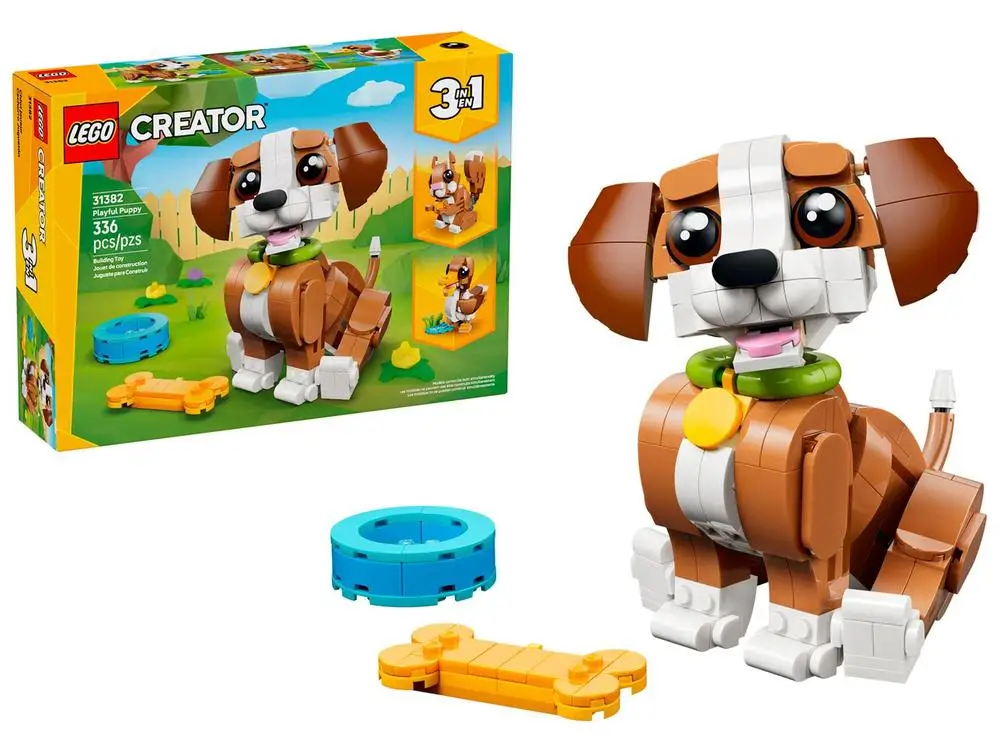 LEGO Creator 3 in 1 Playful Puppy