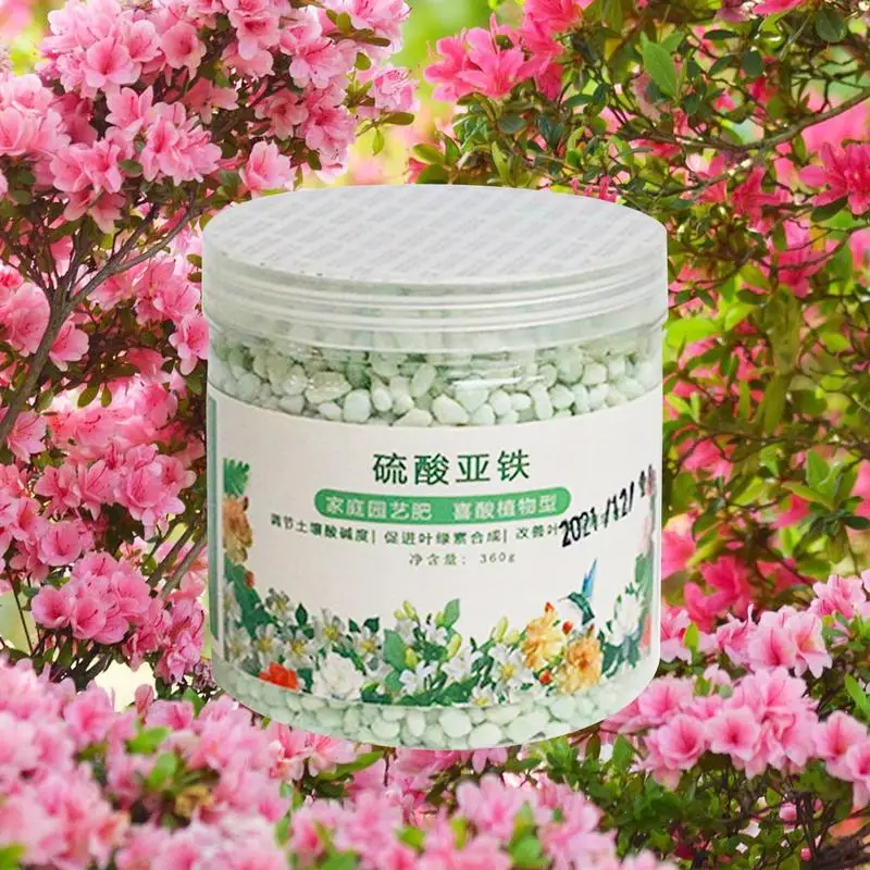 360g ferrous sulfate fertilizer soil compound fertilizer acidic plant gardenia special effective soil iron gardening Plant Compound Fertilizer