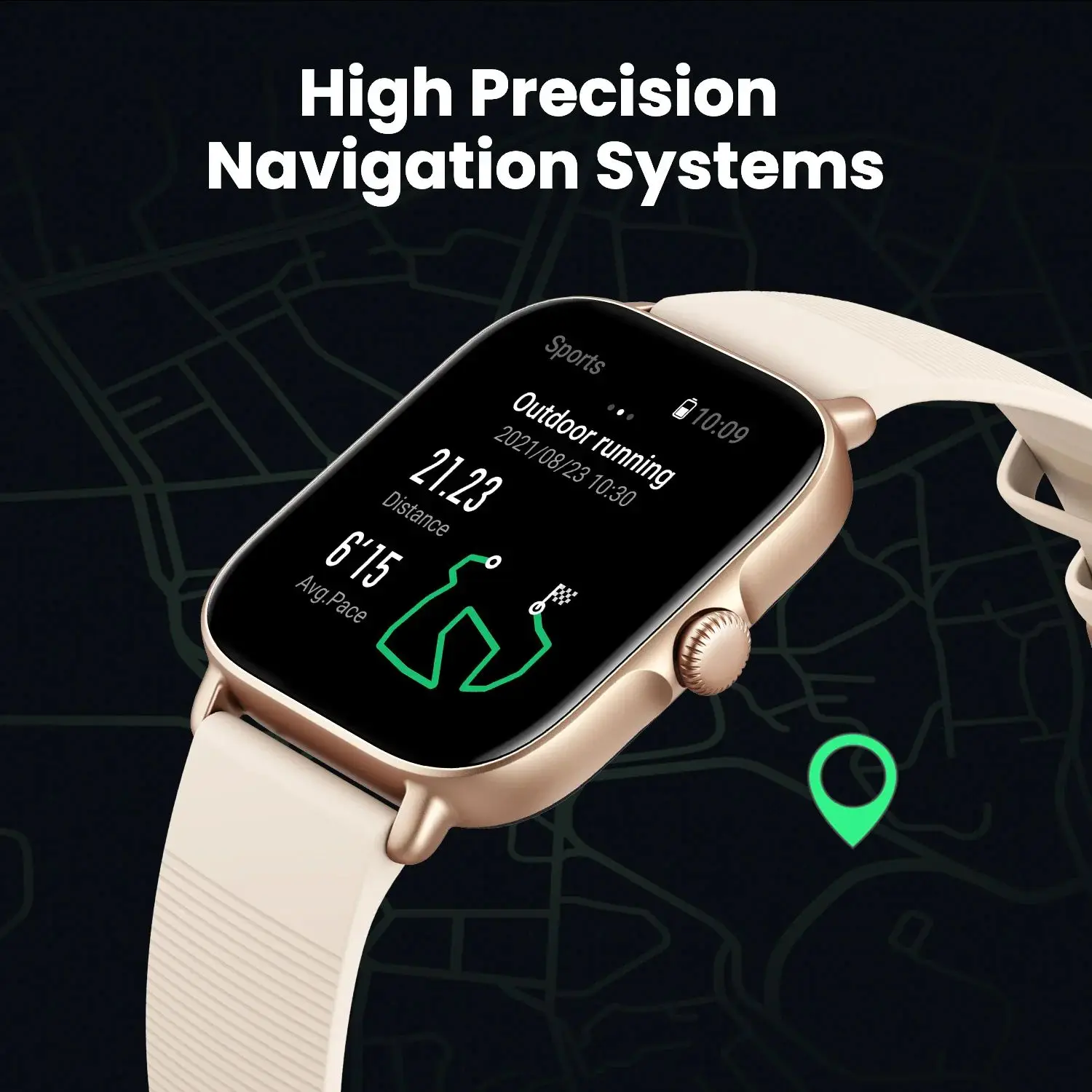 新品未開封】 Amazfit GTS ゴールド スマートウォッチ ホワイト 新品未開封】 Amazfit GTS ゴールド スマートウォッチ ホワイト