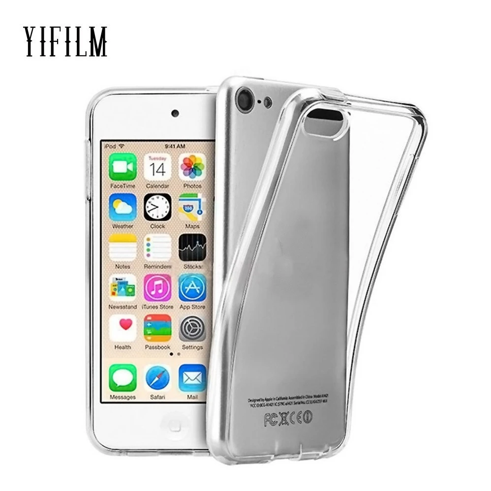 Funda de silicona TPU suave para Apple IPod Touch 5, 7, IPhone SE, X, XS, 11, 12, 13 Pro Max, transparente, antideslizante, a prueba de golpes|Fundas antigolpes para teléfono| - AliExpress