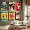Japanese Art Exhibition Poster New Art Aesthetic Prints Animal Artwork Room Home Club Hallway Gallery Cafe Decor Wall Painting 4