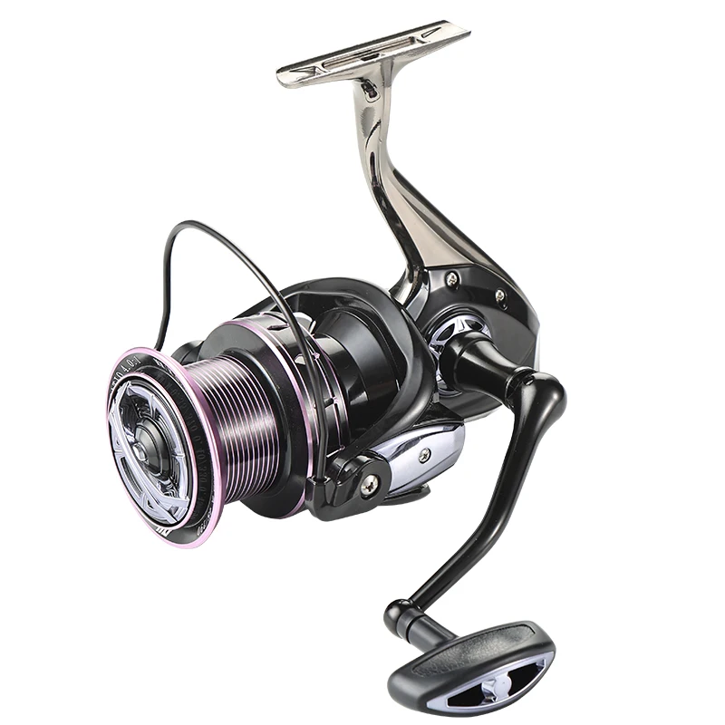 

Stainless Steel Spool Spinning Reel 4.0:1 8000 9000 10000 Coil Water Resistance Saltwater Bass Pike Fishing Ultra Smooth Silent