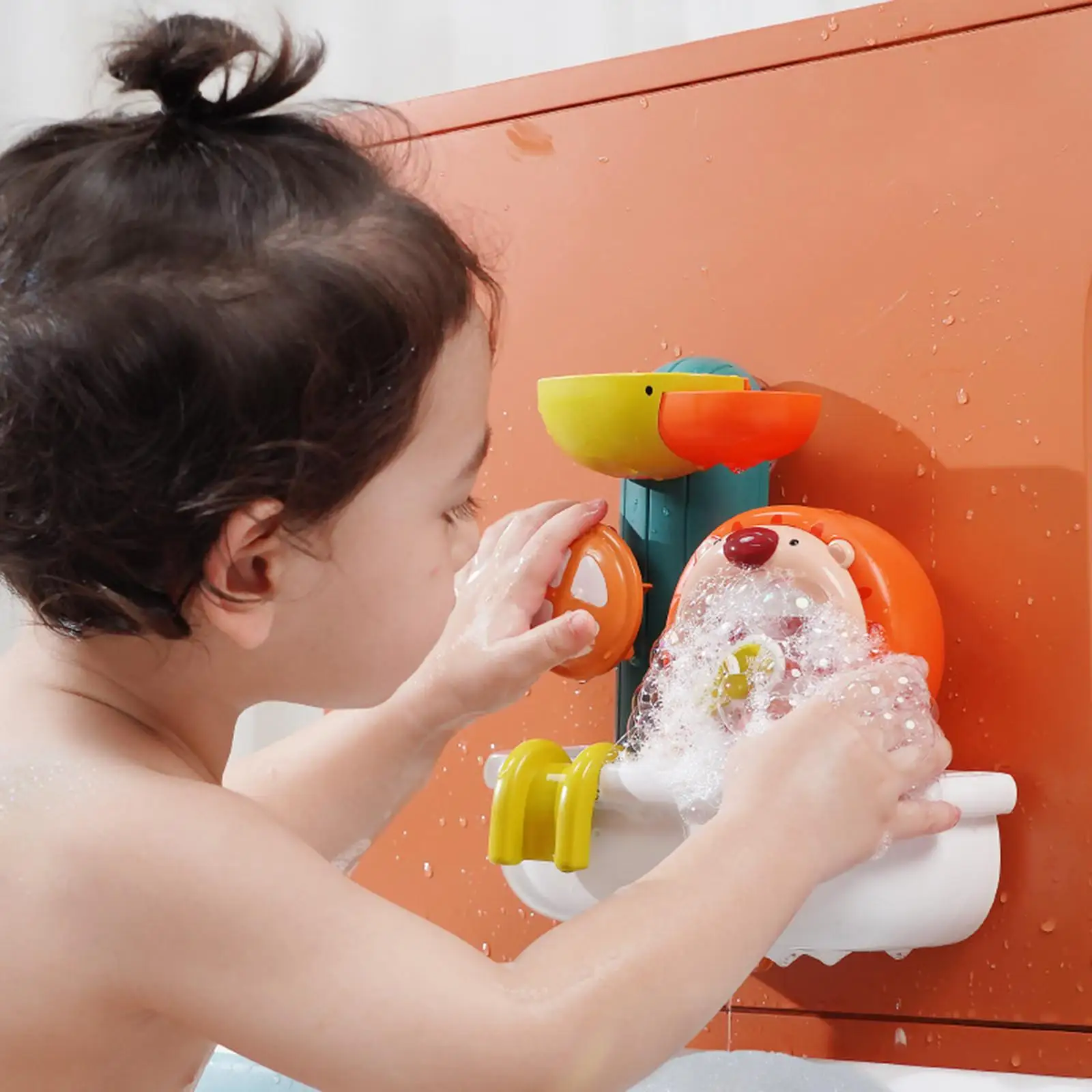 Jouets de bain pour enfants de 1, 2, 3 et 4 ans, mur de bain, cascade,  cadeau Non d'anniversaire - AliExpress