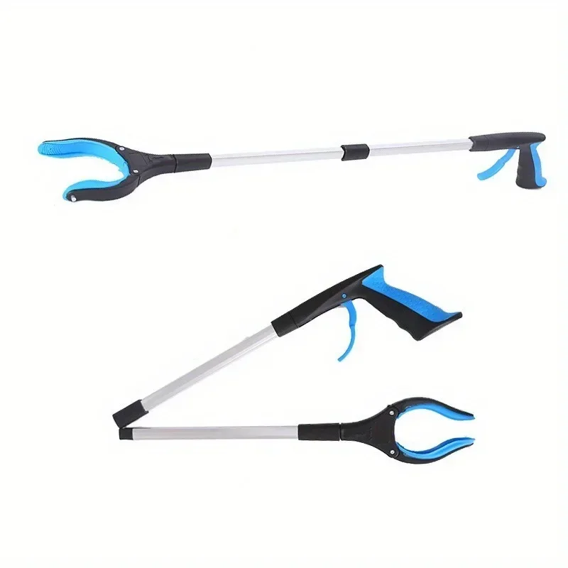 Foldable Grabber Extender Pick Up Grabber Garbage Clip Sanitation Tool Rubbish Pickup Foldable Clamp Suction Cup Claw Hand Plier images - 6