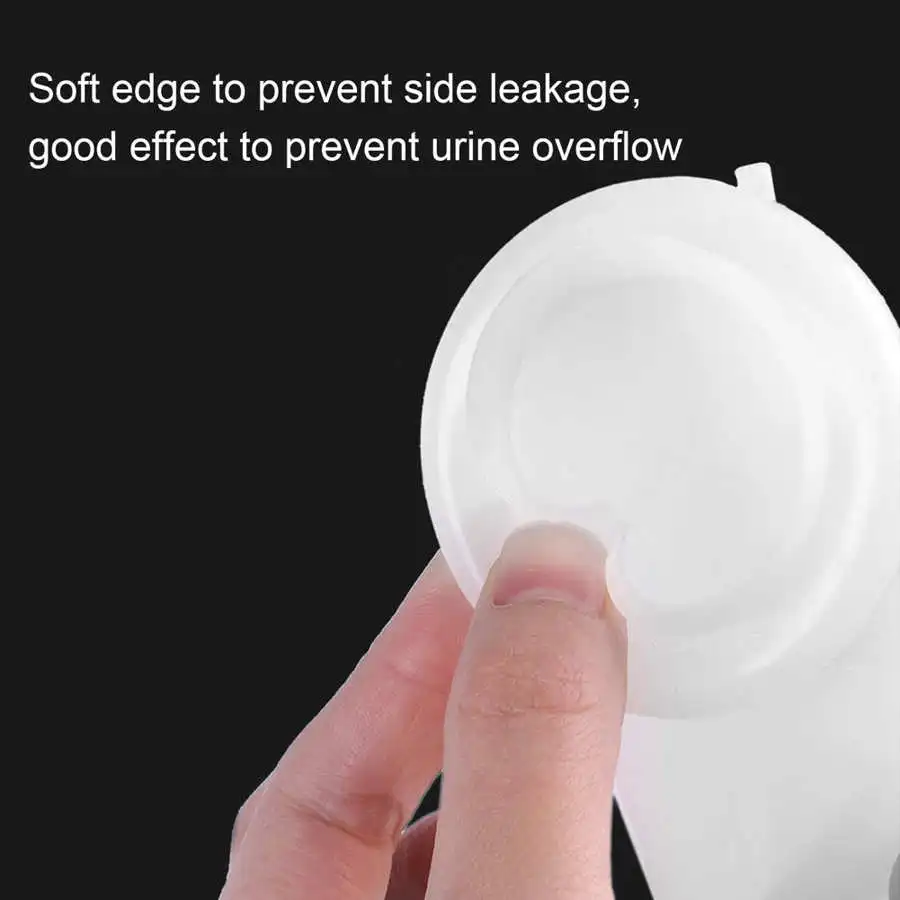 Elderly Disabled Adjustable Silicone Urine Collector Men Male Urine Catheter Bags Wearable Men Collection Drainage Bag male urine collector