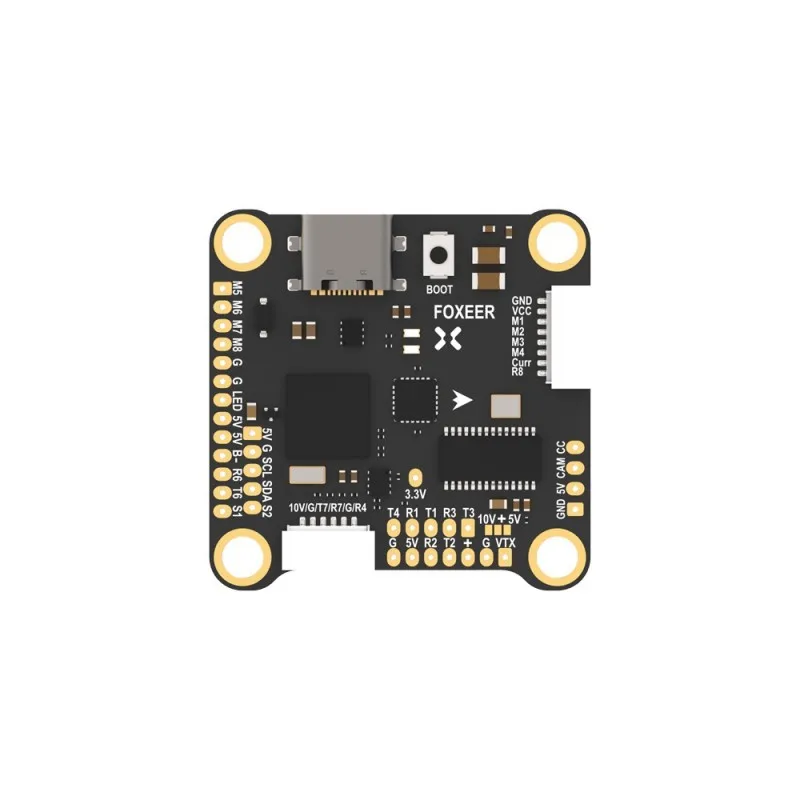 

Foxeer H7 MPU6000 Dual BEC Barometer H743 Flight Controller 4-8S LIPO 30.5X30.5mm for FPV Freestyle Drones X8 DIY Parts