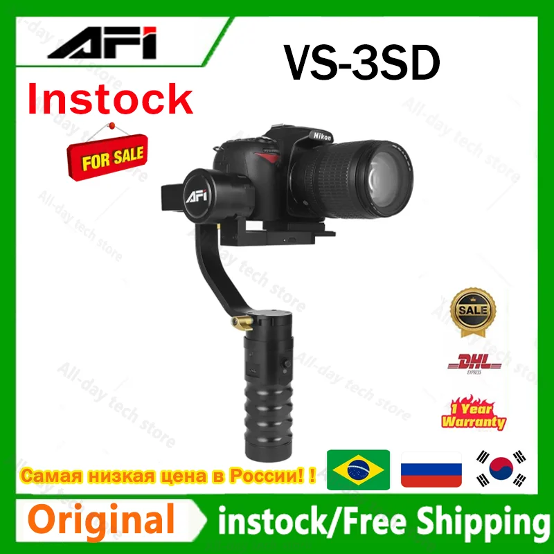 Stabilizer For Camera Vs3sd 3axis Handheld Gimbal Video Dslr Mobile