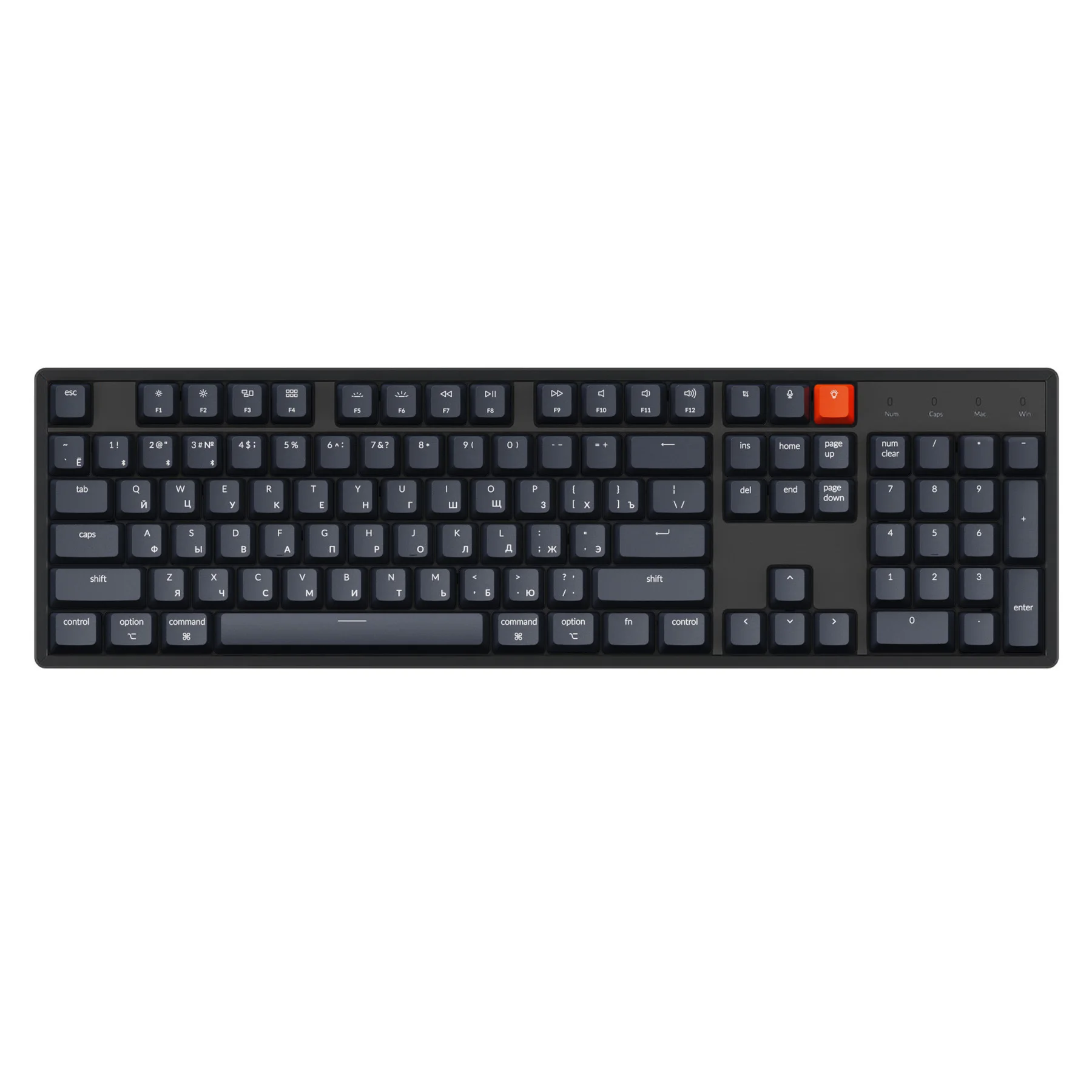 Keychron Full Keycap Conjunto para Teclado Mecânico Layout Russo Abs - Imagem 5
