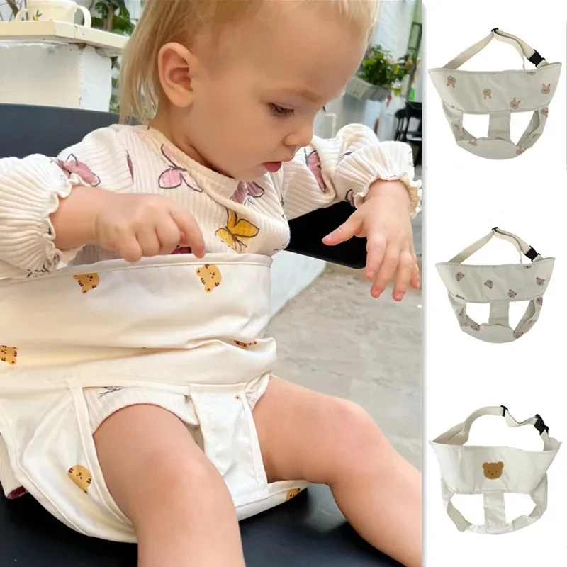 Baby Portable Dining Chair Seat Belt Korea Bear Lunch Chair Anti-drop Protect Wrap Feeding Chair Harness Baby Chair Accessories