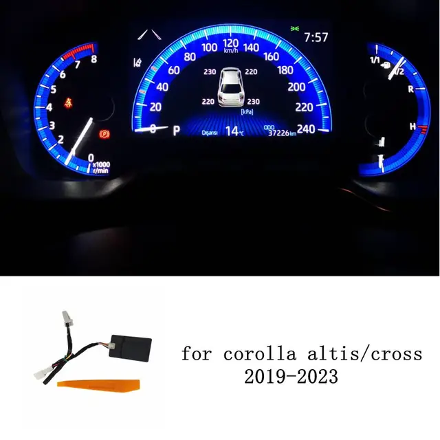 Système de surveillance de la pression TPMS de voiture, moniteur de pression, alarme de sécurité pour Toyota CorTrustAltis cross, 2019, 2020, 2021, 2022 1